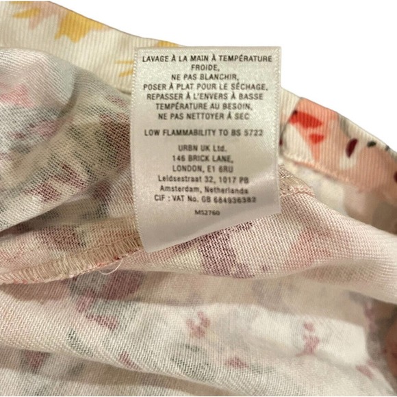 Anthropologie Mare Mare Shirt Dress Pink Floral Womens S Jacket Belt Cottagecore - Picture 11 of 14